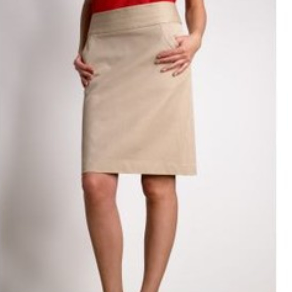 NEW- Lightweight High-Waisted Pencil Skirt